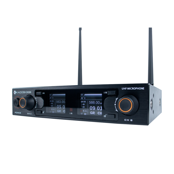 Microfone Duplo Sem Fio Kadosh K-502M - Image 4