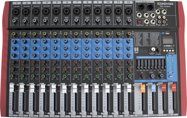Mesa Soundvoice 12 Canais Ms122 Max 110V220V